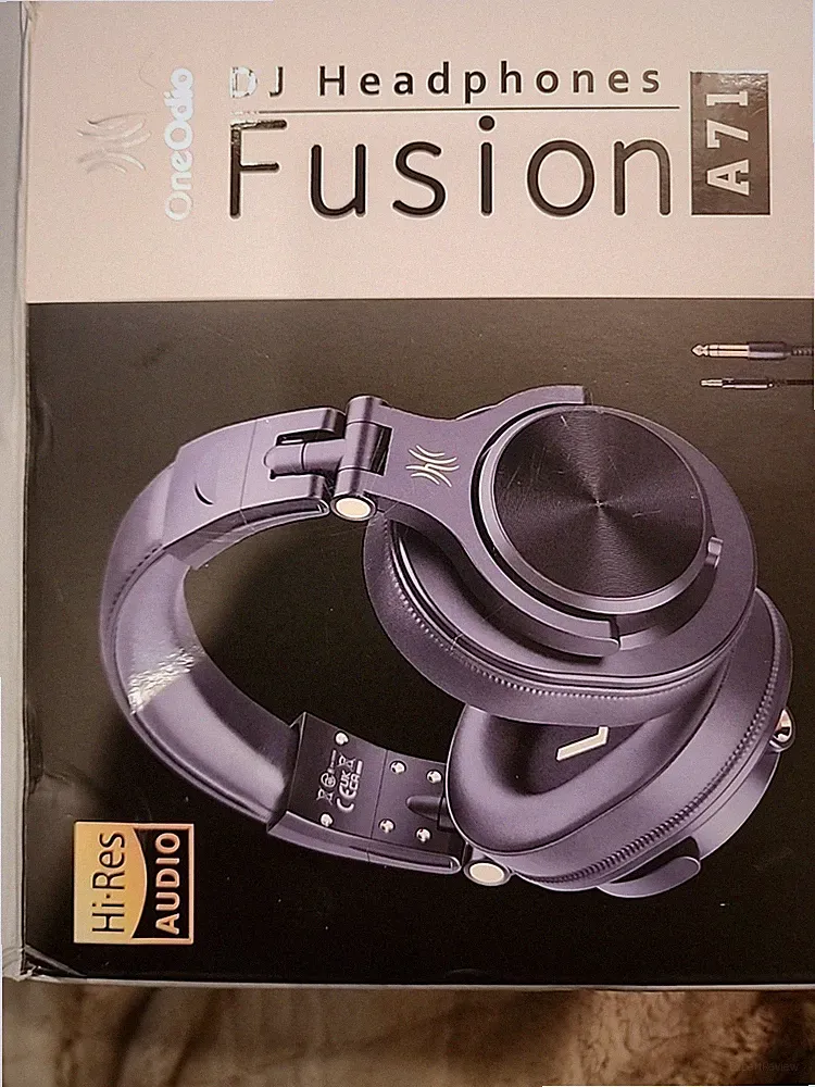 OneOdio A71D Wired Over-Ear Headphones, Studio Monitor Headsets, Hi-Res DJ