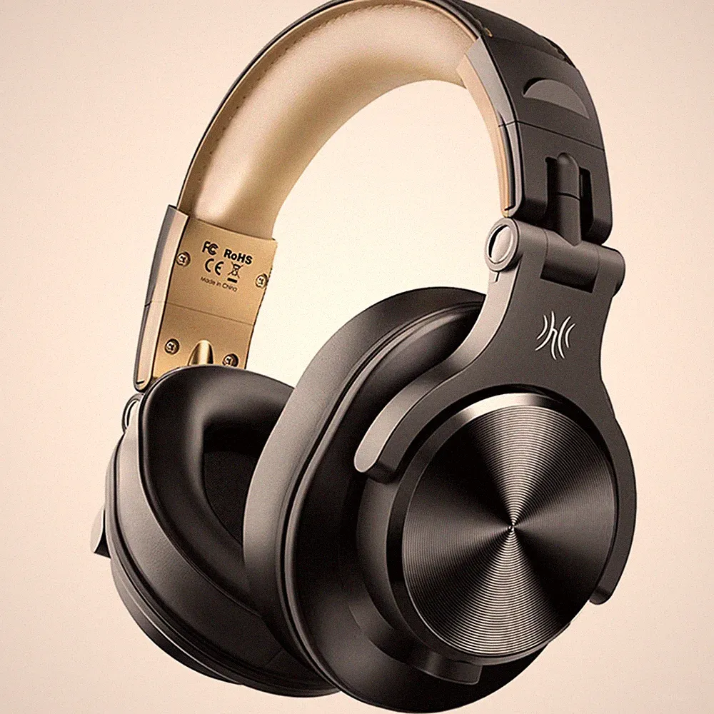 Oneodio Fusion A70 Bluetooth 5.2 Headphones Hi-Res 72H Battery Studio DJ