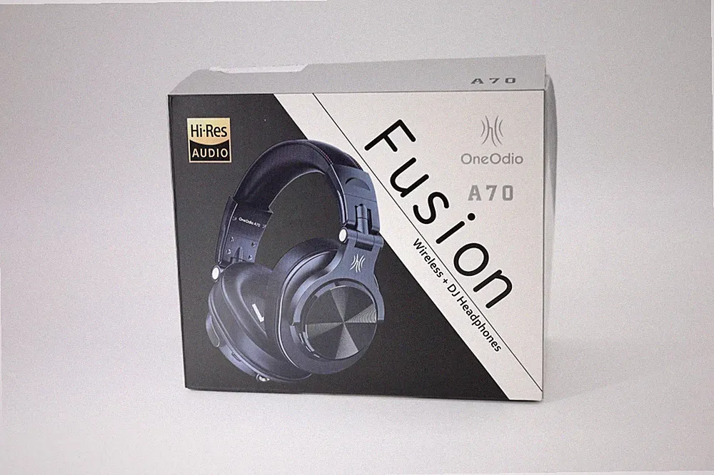 OneOdio Fusion A70 Wireless Bluetooth DJ Headphones Hi-Res Audio