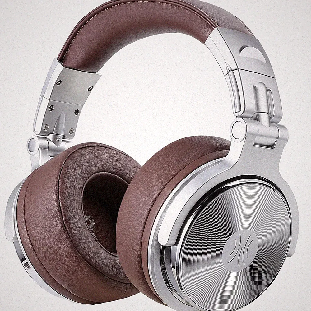 Oneodio Pro30 Wired Headphones, Silver, Over-Ear, 0.44 Pound, Plastic
