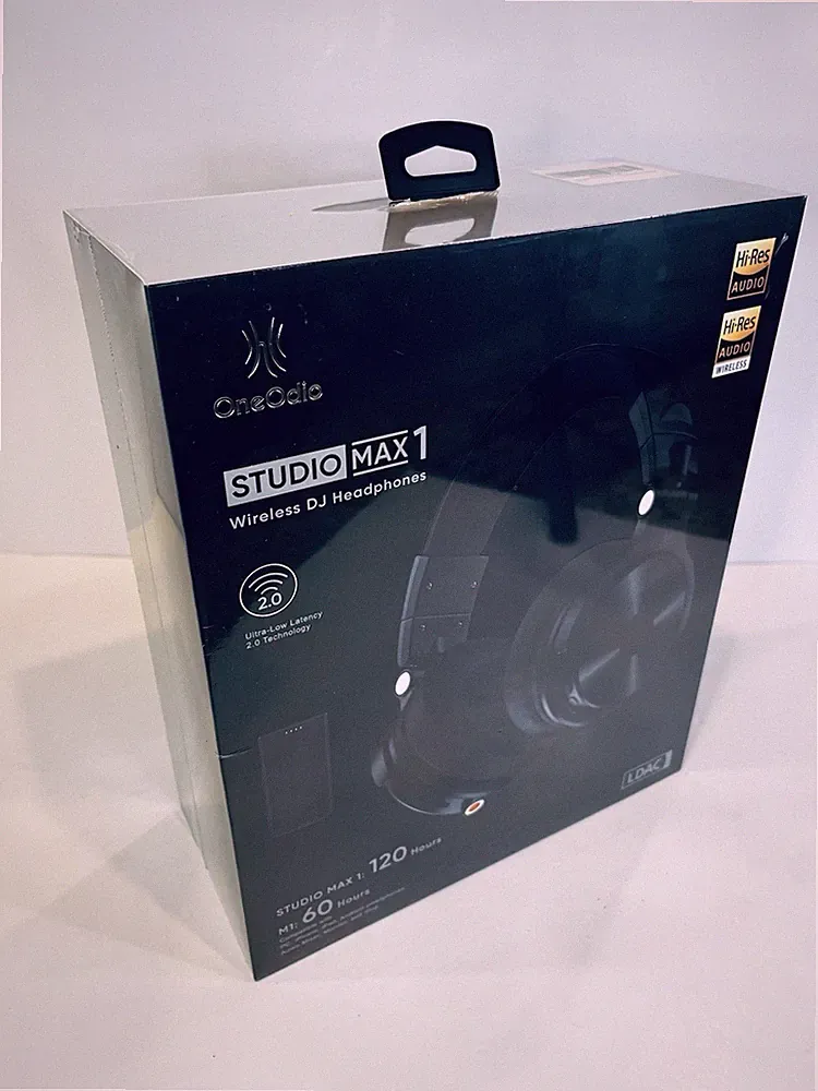 OneOdio Studio Max 1 Wireless Over-Ear DJ Headphones, 120H Playtime