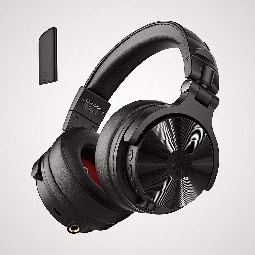 OneOdio Studio Max 1 Wireless Over-Ear DJ Headphones, 120H Playtime, Hi-Res/L...
