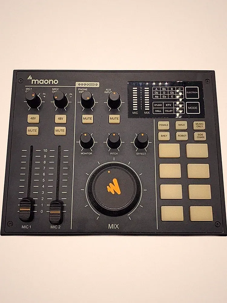 Other Brands DJ Equipment Au-am100 Maono Portable Audio Mixer Used