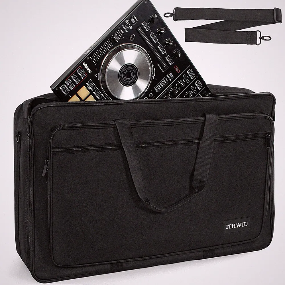 Padded DJ Controller Case for Hercules DJ Inpulse 500, DDJ REV1, NI Traktor K...