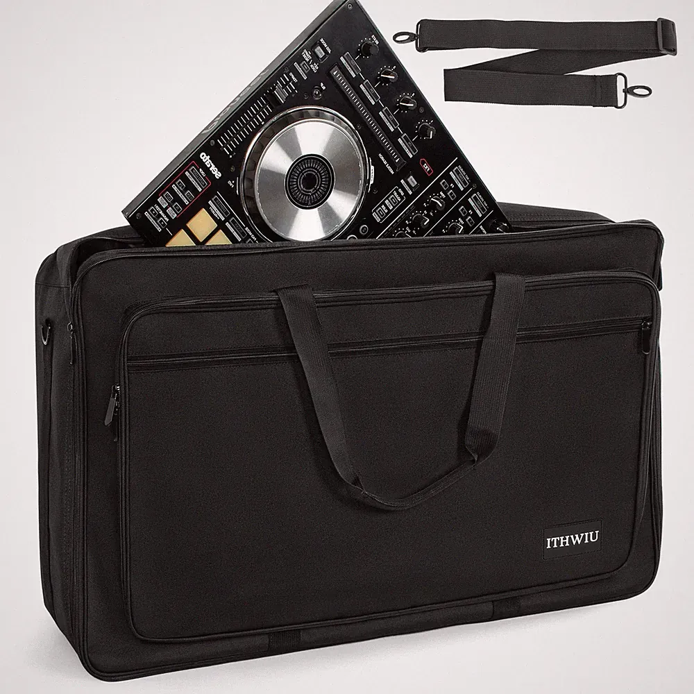 Padded DJ Controller Case for Hercules DJ Inpulse 500, DDJ REV1, NI Traktor K...