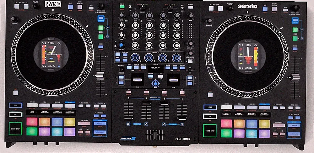 With Displays Motorized Platter