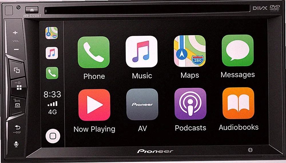 Pioneer 6.2" Double-DIN DVD Multimedia AV Receiver CarPlay Android Auto WebLink