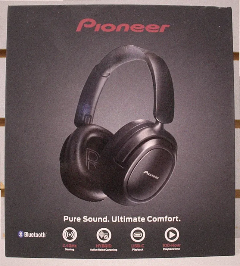 Pioneer A50 Dual Mode Wireless Headphones with Hybrid Active Noise Cancellation