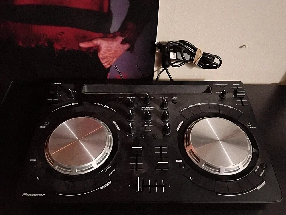 Pioneer Black DDJ WEGO3 K Controller DJ Controller Malaysia USB Works