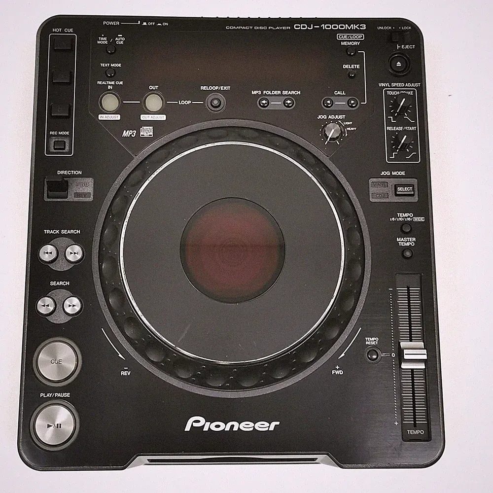 Pioneer CDJ-1000MK3 Compact DJ Controller Disc Player with Power Cable