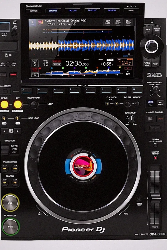 Pioneer CDJ-3000 Flagship Rekordbox High-Res Professional Club DJ Multi Player