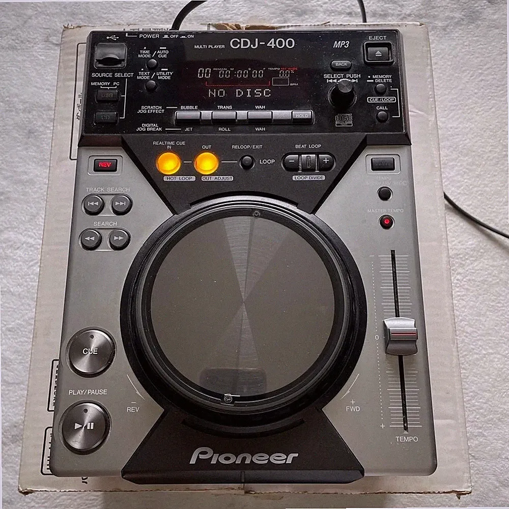 Pioneer CDJ-400 Digital DJ Player Turntable MP3 Media Compact Beginner CDJ400 JP