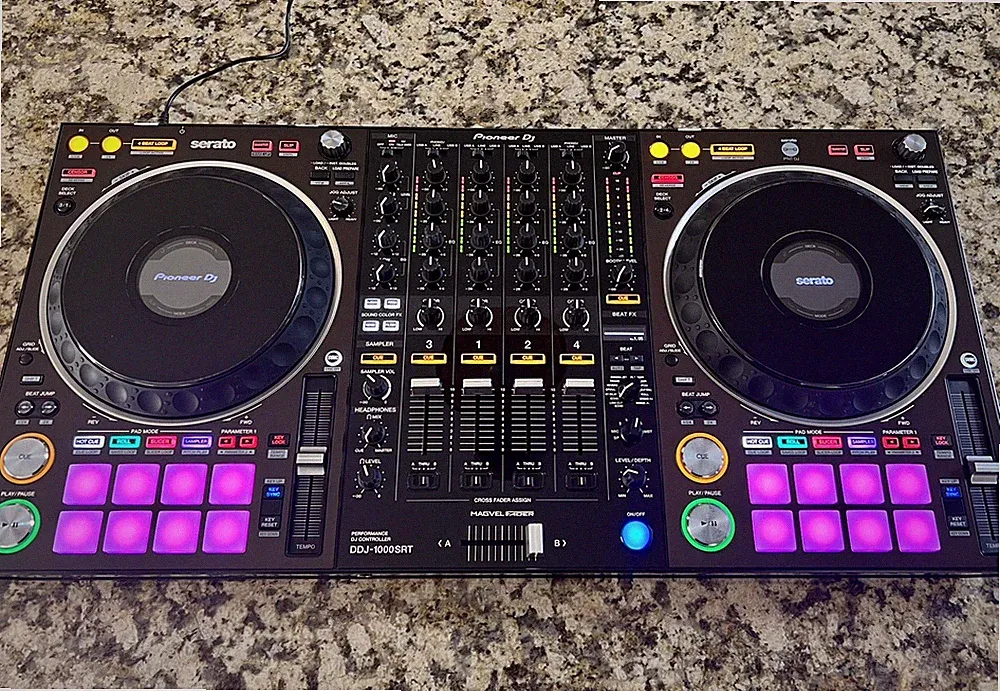 Pioneer DDJ-1000SRT DJ Controller 4ch DJ for Serato DJ profession With Soft Case