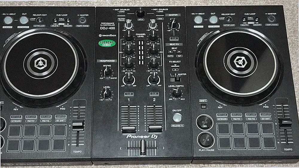 Pioneer DDJ-400 DJ Controller Rekordbox 2-Channel 2ch DDJ400 Beginner Compact JP