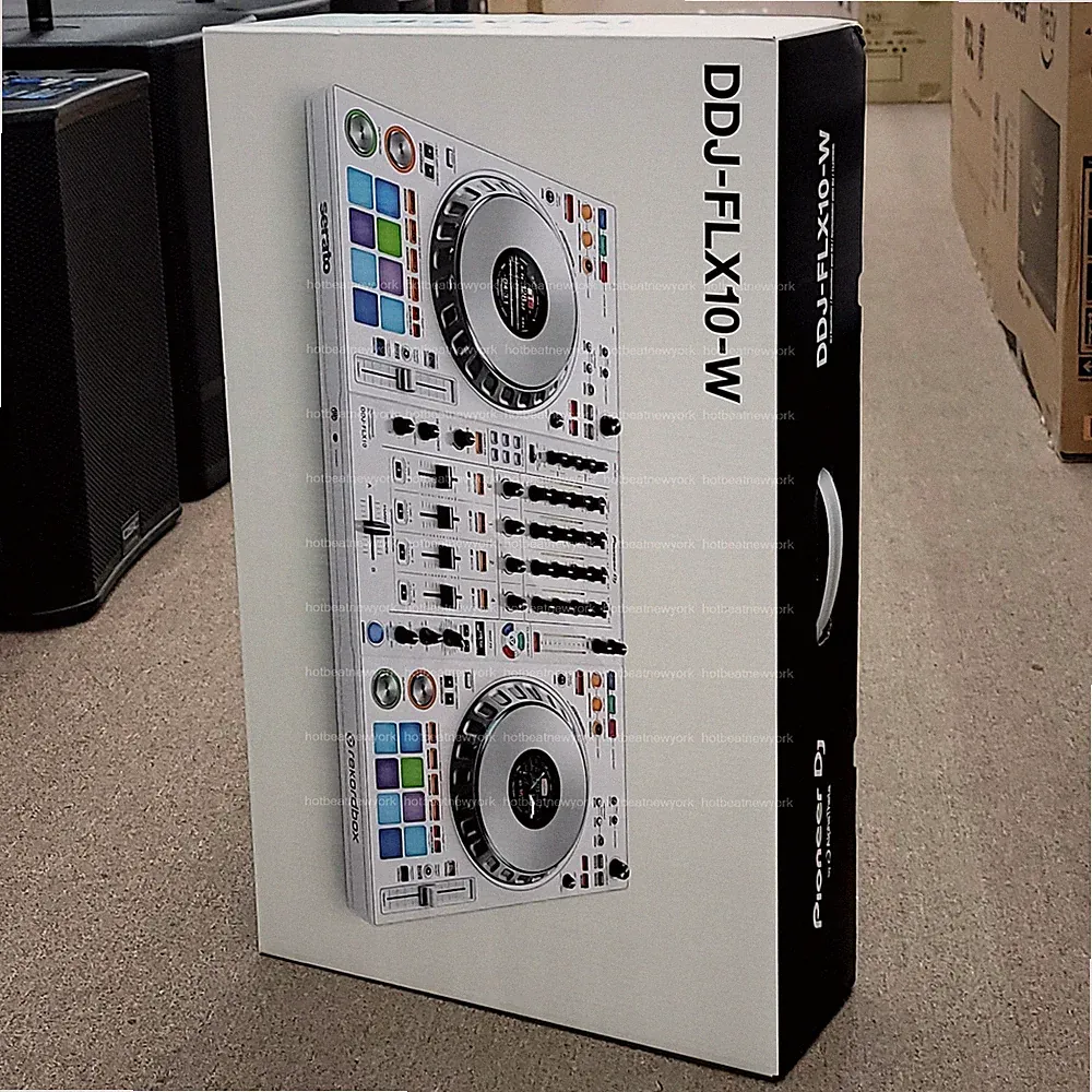 Pioneer DDJ-FLX10-W White 4-Channel Professional DJ Controller