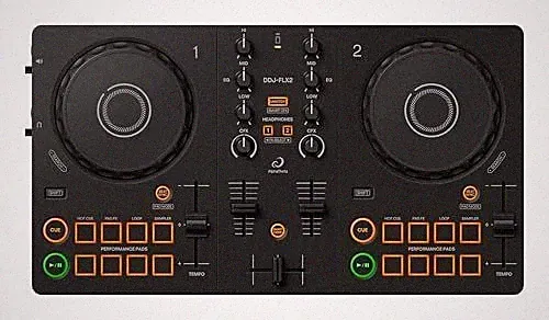 Pioneer DDJ-FLX2 AlphaTheta DJ Controller Portable USB Powered Used Japan