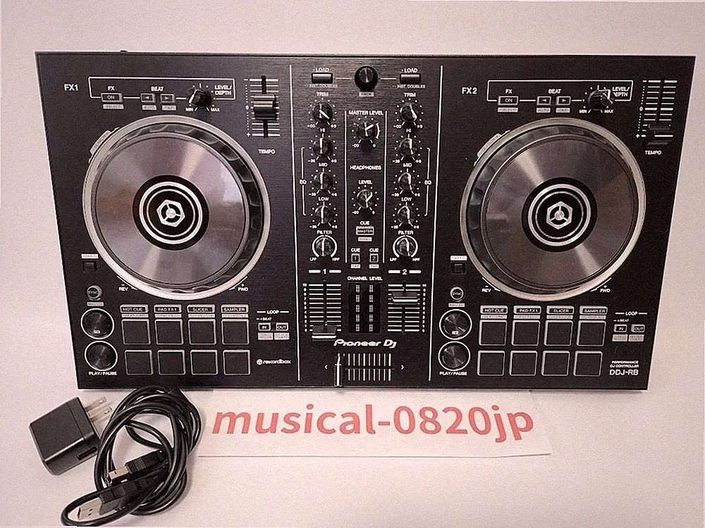 Pioneer DDJ-RB Performance DJ Controller Rekordbox 2-Channnel Black