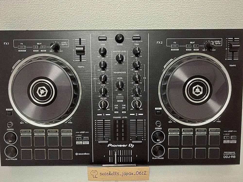 Pioneer DDJ-RB Portable 2-Channel Controller for Rekordbox DJ Black From Japan