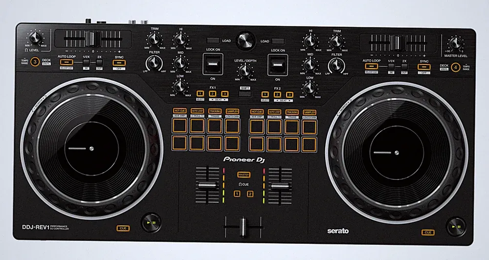 Pioneer DDJ-Rev1 Battle Style DJ Controller for Serato