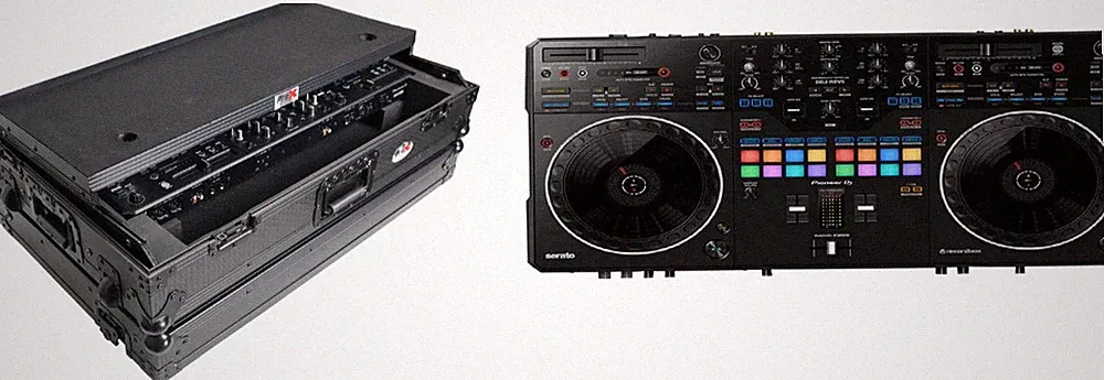 Pioneer DDJ-REV5 2-Channel DJ Controller + ProX XS-DDJREV5 WLTBL LED Flight Case