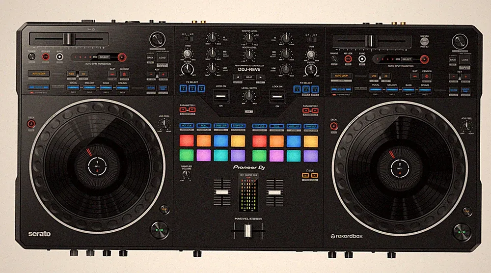 Pioneer DDJ-REV5 Open Format DJ Controller for Serato DJ Pro & Rekordbox