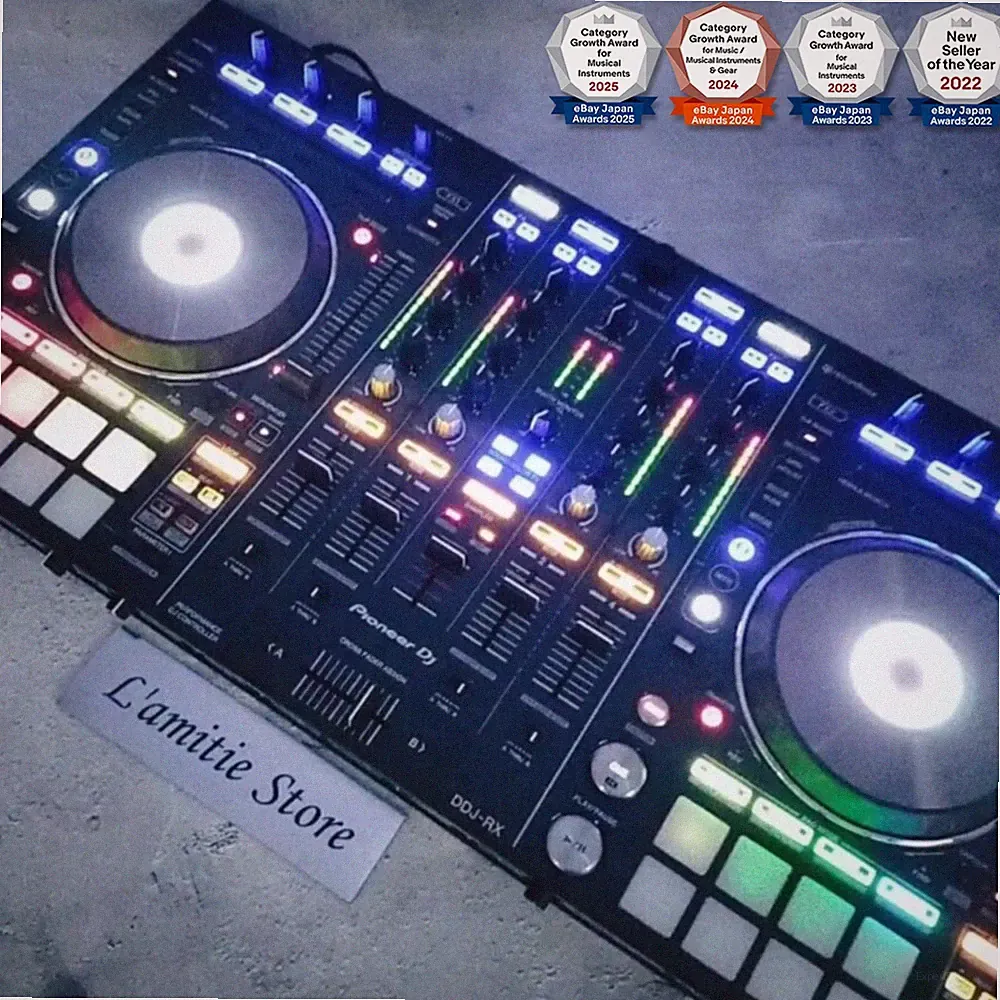 Pioneer DDJ-RX Professional DJ Controller Rekordbox 4-Channel DDJRX High-end JP