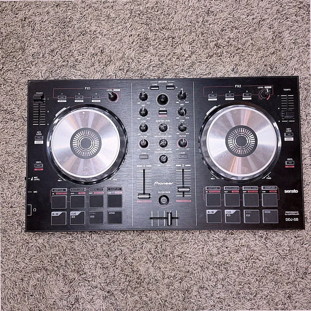 Pioneer DDJ SB Serato DJ Lite Controller 2 Channel USB Compact Pad Mixer