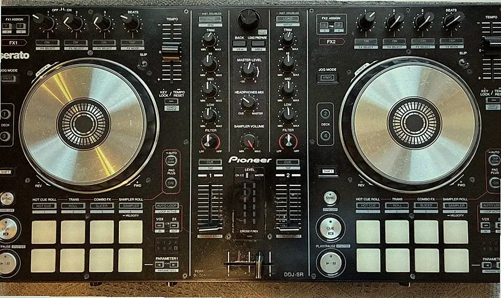 used pioneer dj controller ddj sr 2