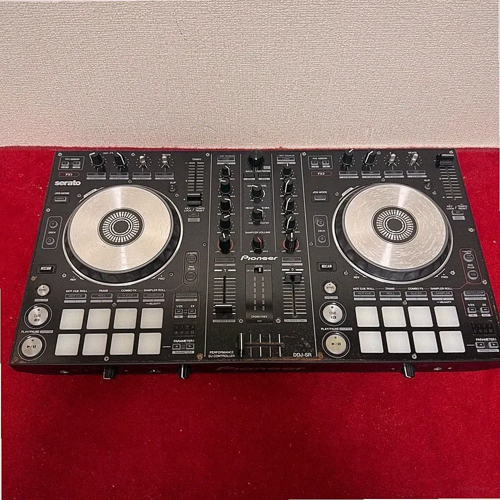 Pioneer DDJ-SR DJ Controller Serato DJ Pro 2ch 4 Deck USB Tested Working Used