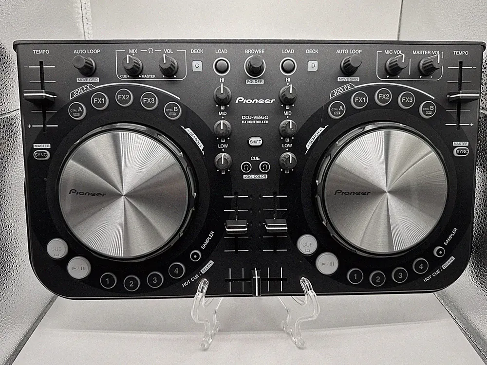 Pioneer DDJ-WeGO-K Black 2-Deck DJ Controller 8 Pads VirtualDJ Disc Manuals