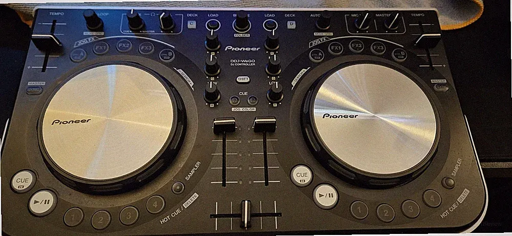 Pioneer DDJ-WeGO-W Compact Dual Deck Virtual DJ Controller System