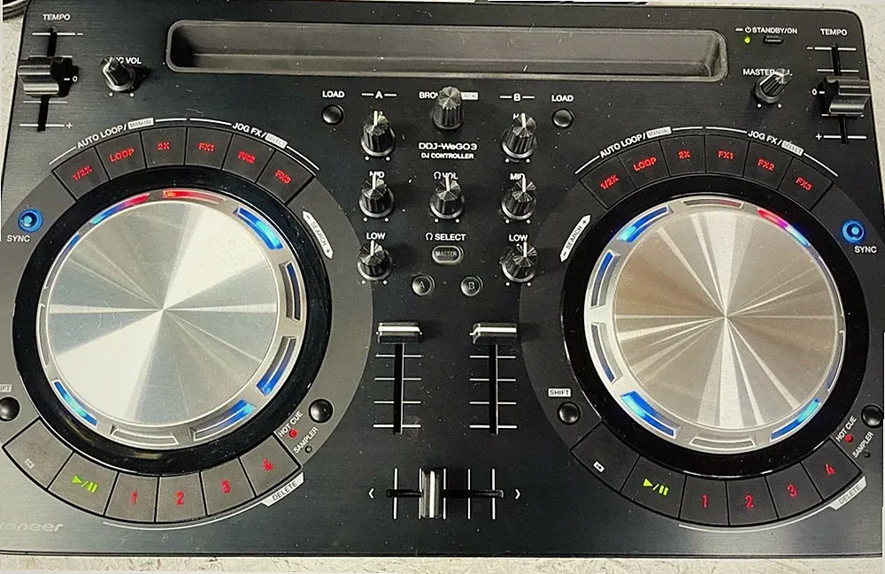 Pioneer DDJ-WeGO3-K DJ Controller iOS iPhone iPad Compatible Used