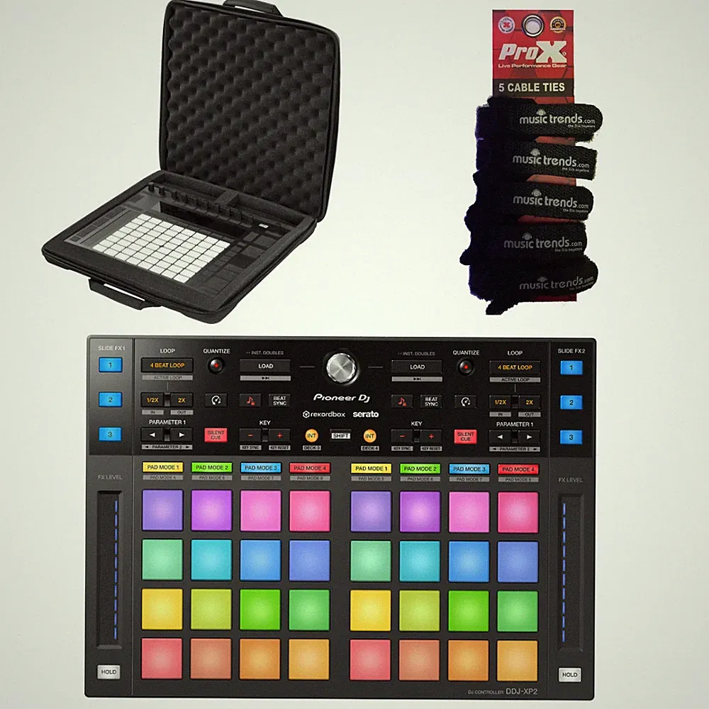 Pioneer DDJ-XP2 Add-On Controller For Serato & Rekordbox + Carry Case
