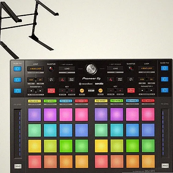 Pioneer DDJ-XP2 DJ Controller for rekordbox dj & Serato DJ Pro with 32 Pads