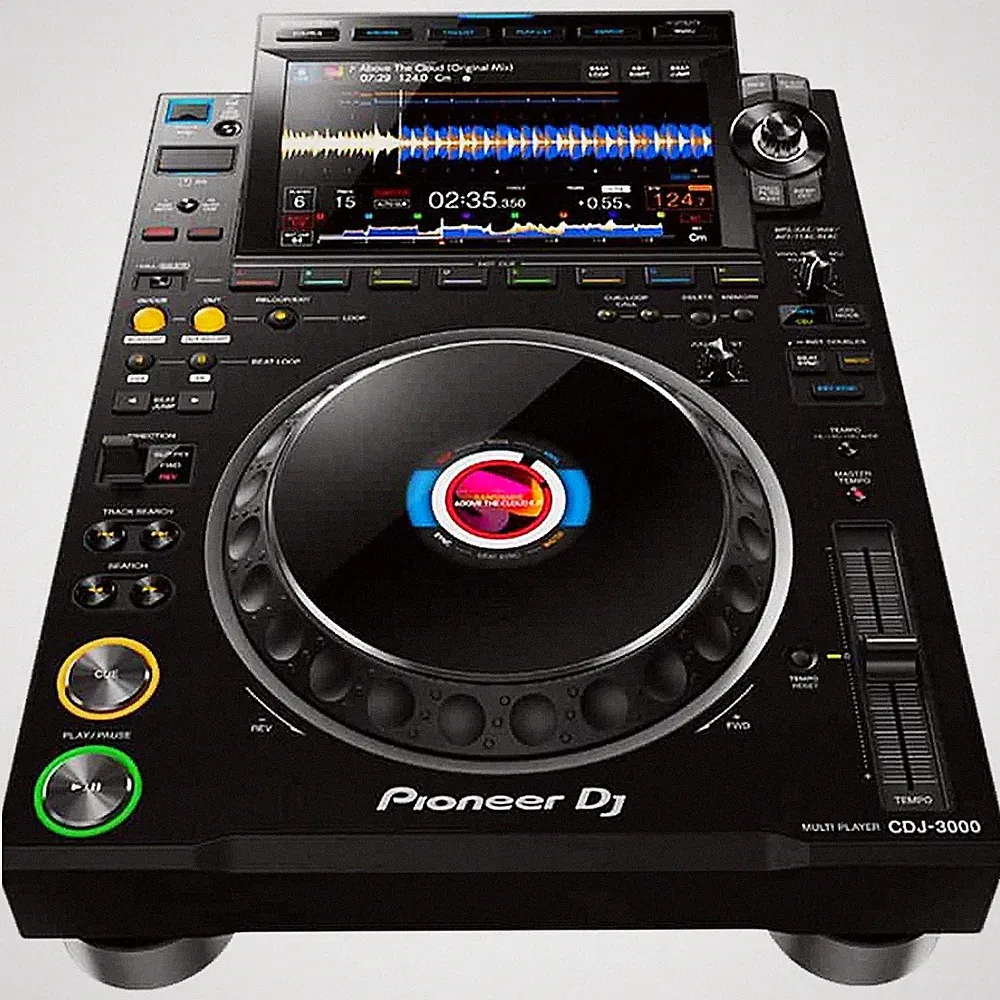 Pioneer DJ CDJ-3000 Professional DJ Multi Player, Black