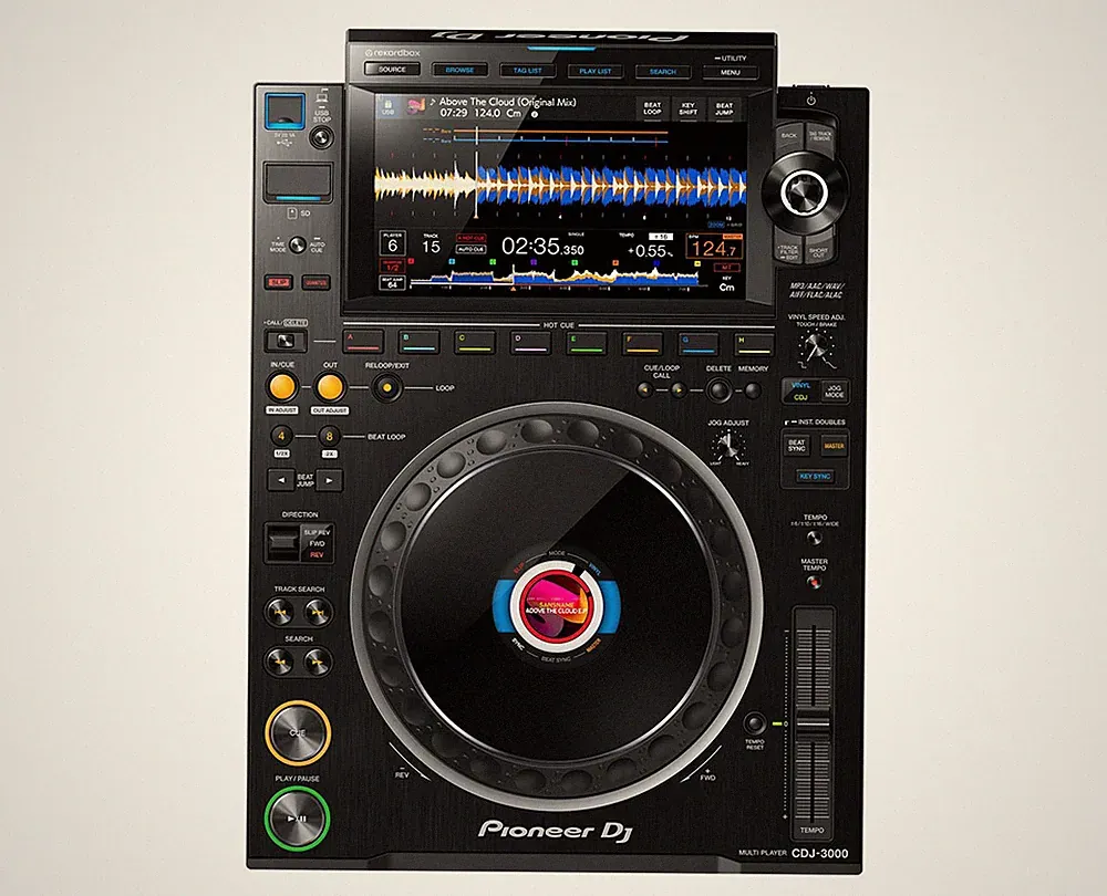 Pioneer DJ CDJ-3000 Professional DJ Multi Player (Black) PROAUDIOSTAR