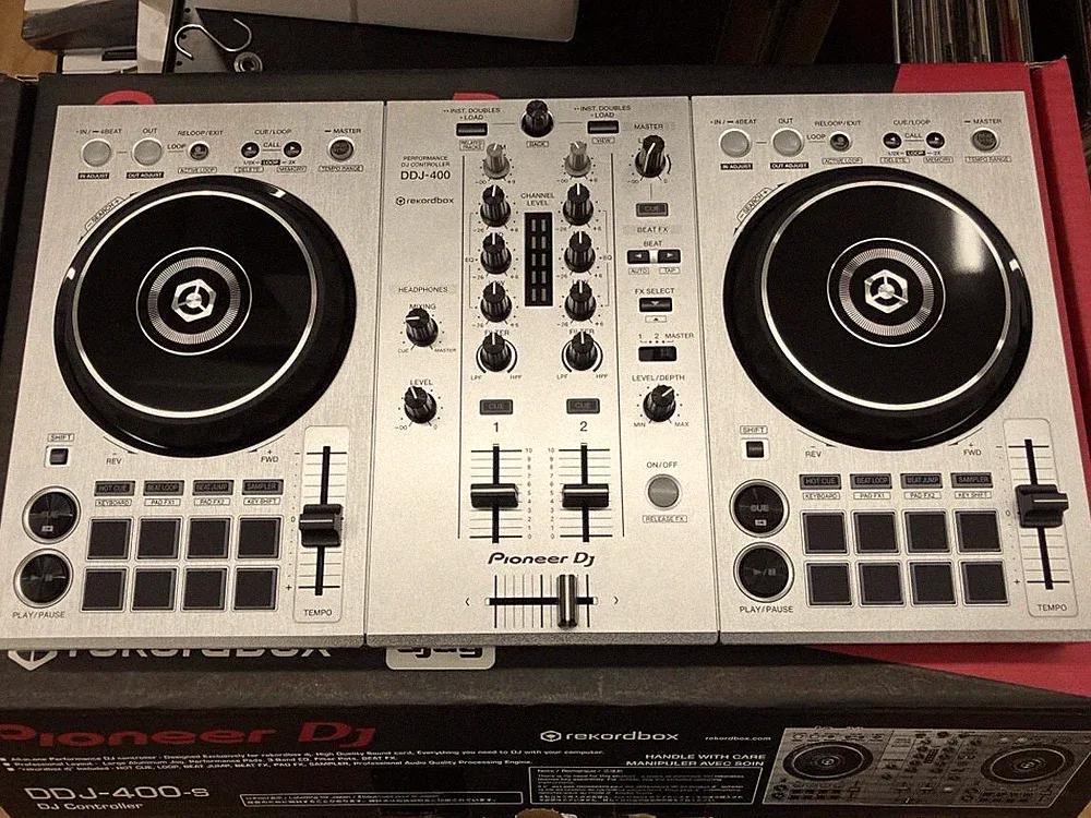 Pioneer DJ Controller Ddj-400 2ch DDJ400 Ddj-400-s Silver Japan Ddj400s D4DJ
