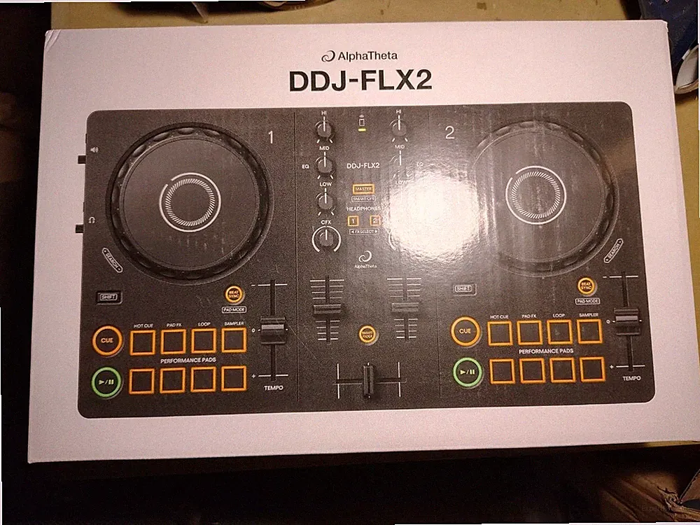 Pioneer DJ Controller DDJ-FLX2 AlphaTheta Double Deck - Brand New