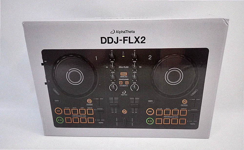 Pioneer DJ Controller DDJ-FLX2 AlphaTheta Double Deck - Brand New
