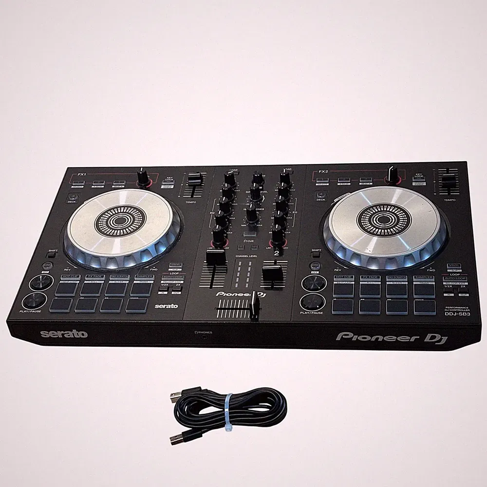 Pioneer DJ Controller DDJ-SB3 Black 2-Channel DJ Controller 13NN/Serato DJ Lite