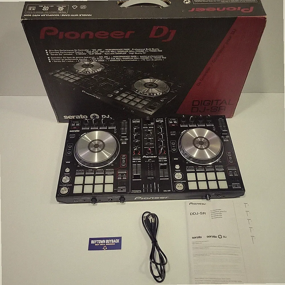 Pioneer DJ Controller DDJ-SR 2 Channel Serato Performance Mixer W/ Box