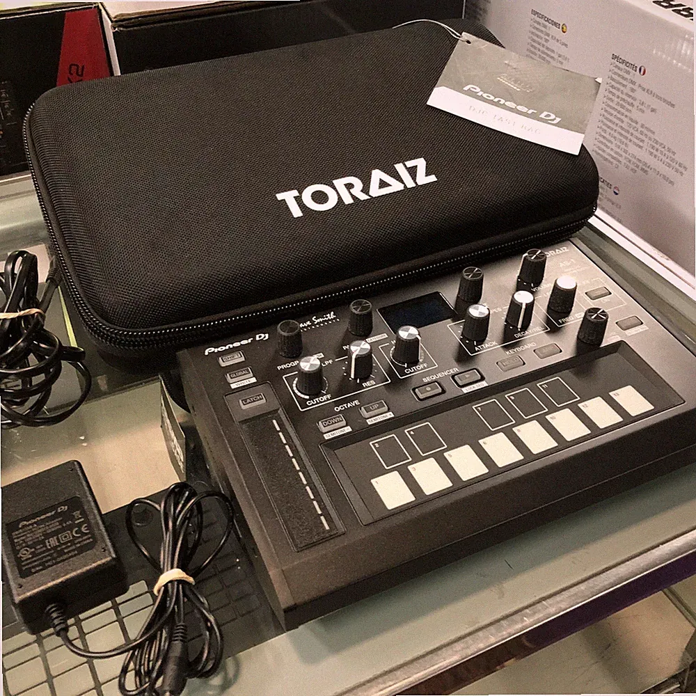 Pioneer DJ Dave Smith/DSI Toraiz AS-1 Analog Synthesizer with EVA Case Bundle