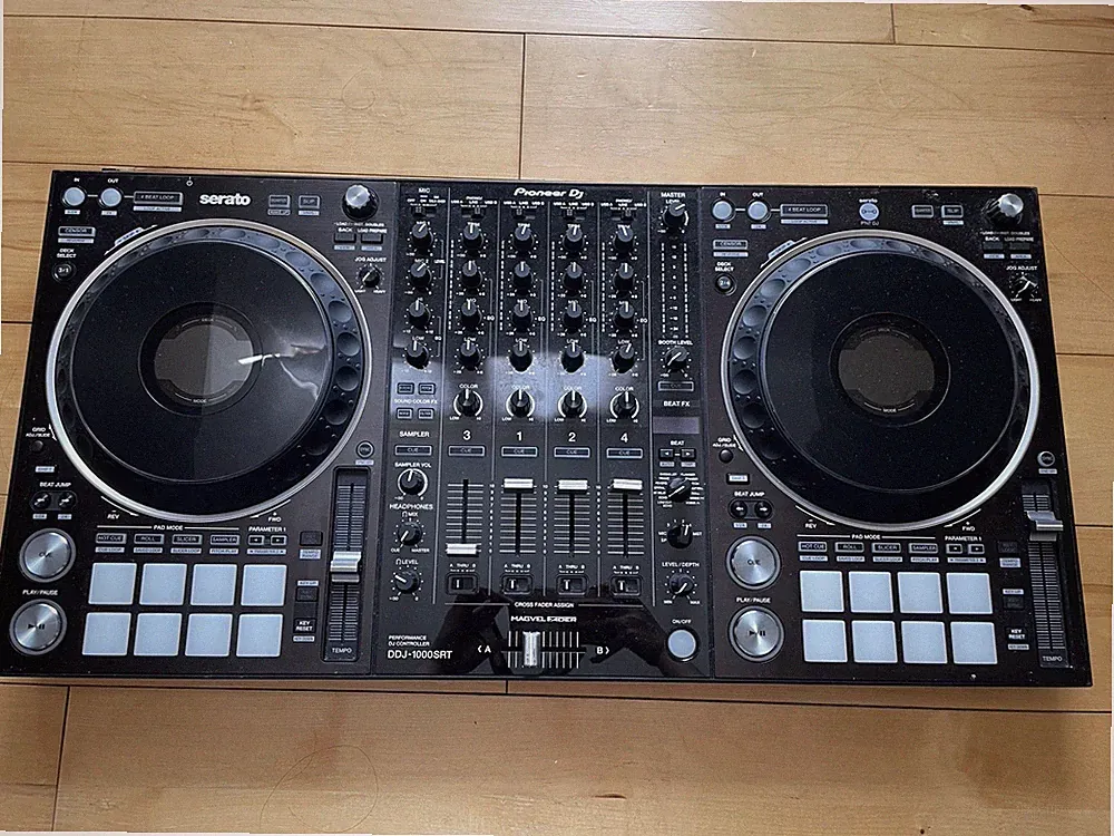 Pioneer DJ DDJ-1000SRT 4-Channel 4-Deck Serato DJ Controller Jog w/ cable