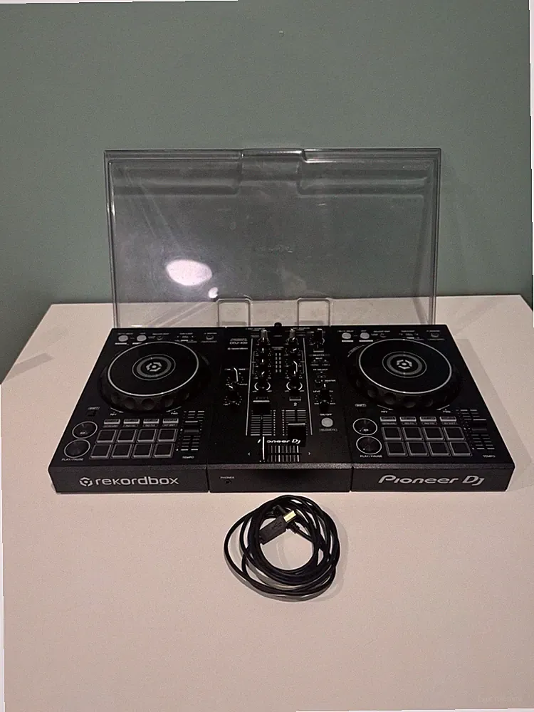Pioneer DJ DDJ-400 2-Channel DJ Controller - Black Tested, Cord+Cover