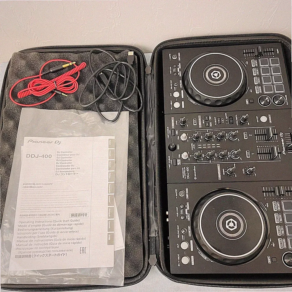 Pioneer DJ DDJ-400 2- Channel DJ Controller W/ Case