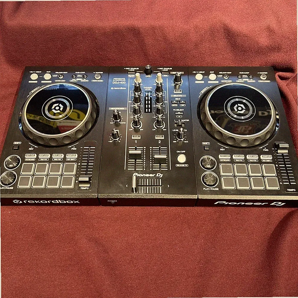 Pioneer DJ DDJ-400 2-Channel rekordbox DJ Controller Boxed with USB Cable Tested