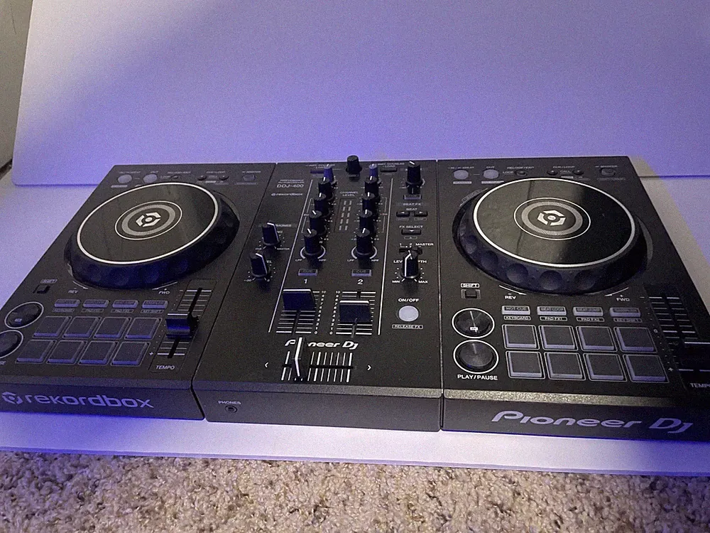 Pioneer DJ DDJ-400 Double Deck Controller - Black