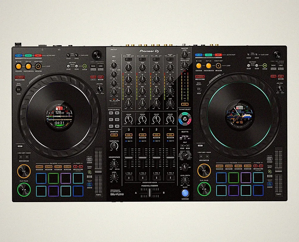 Pioneer DJ DDJ-FLX10 4-Channel DJ Controller for Serato Pro / Rekordbox