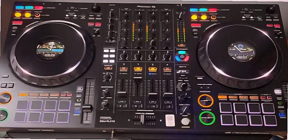 Pioneer DJ DDJ-FLX10 4-channel pro DJ controller for rekordbox and Serato Pro