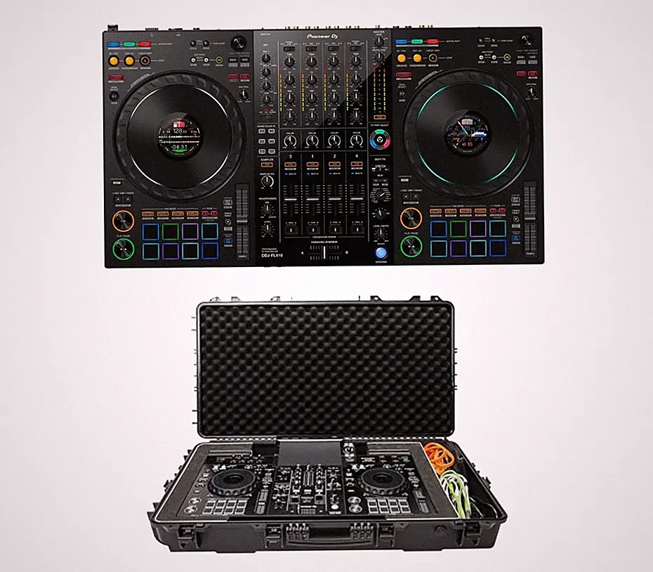 flx 10 dj controller display